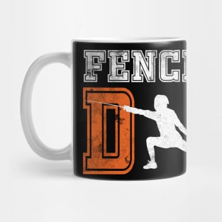 Fencing Dad Mug